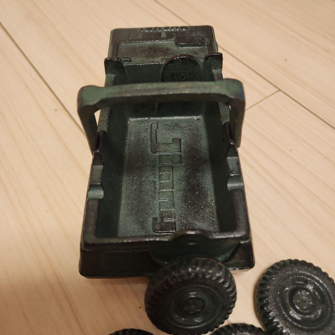 【レア】灰皿　スズキ　ジムニー型　鉄製　レトロ