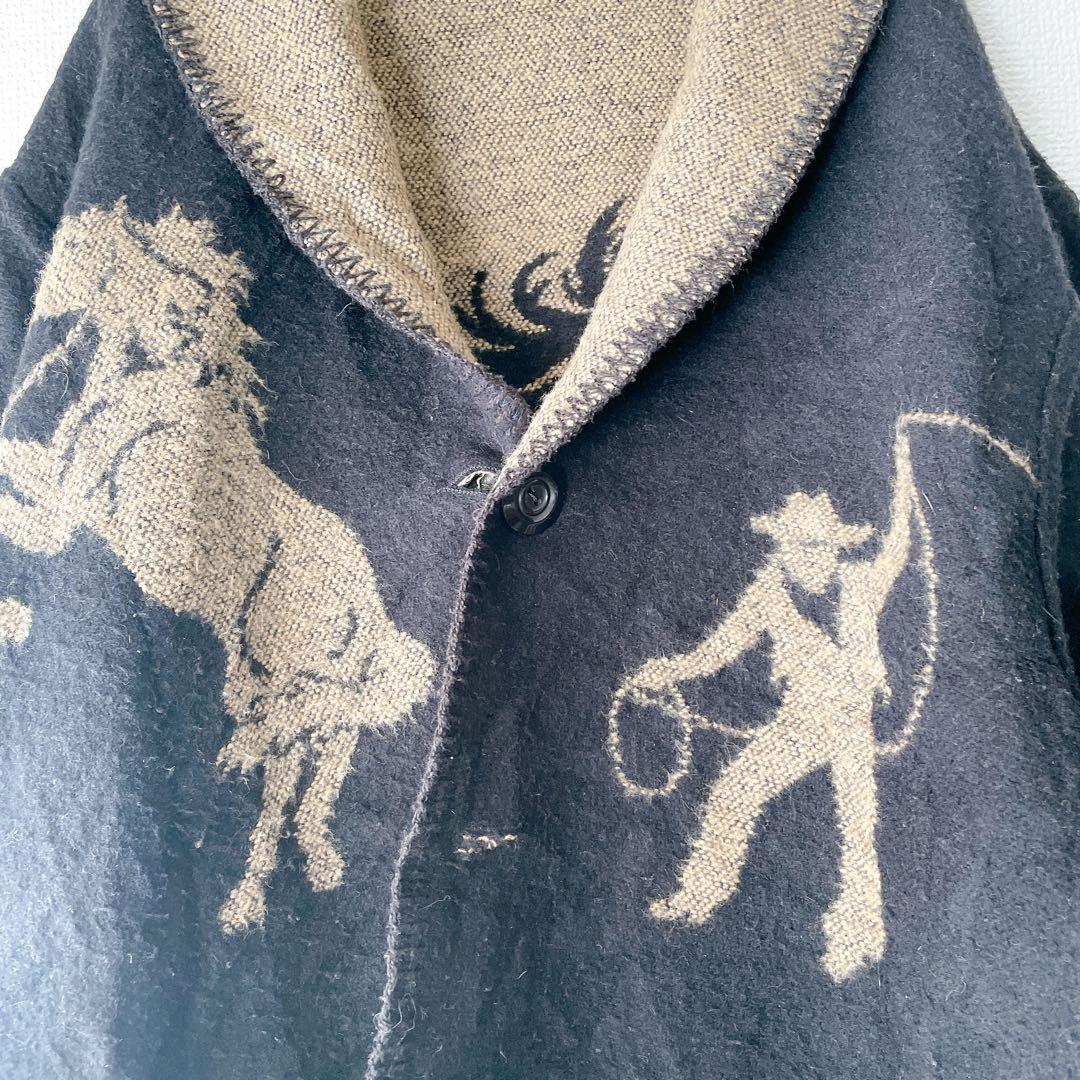 WOODED  リバーシブル 馬柄 カウボーイ柄 ジャケット USA製