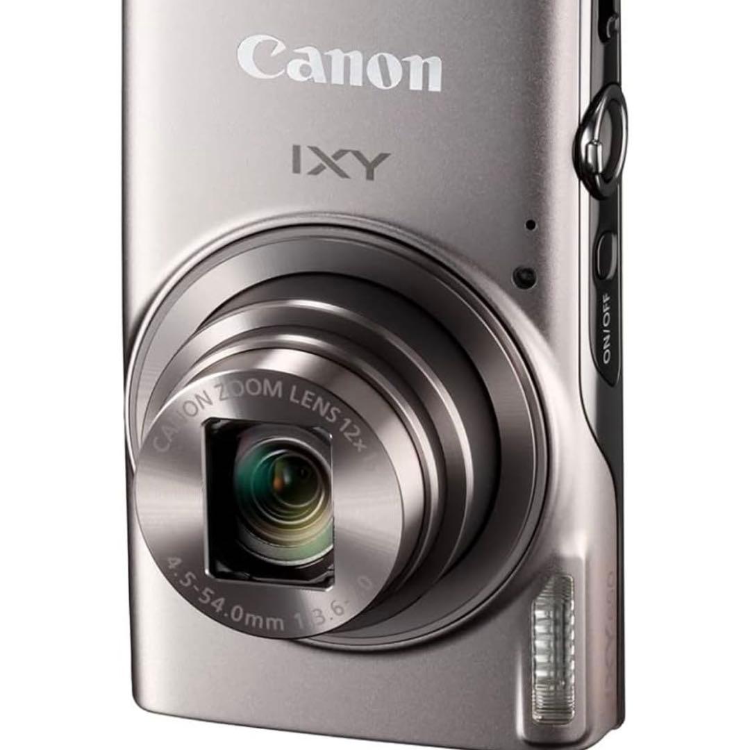 新品　Canon コンパクトデジタルカメラ IXY 650 シルバー 光学12倍