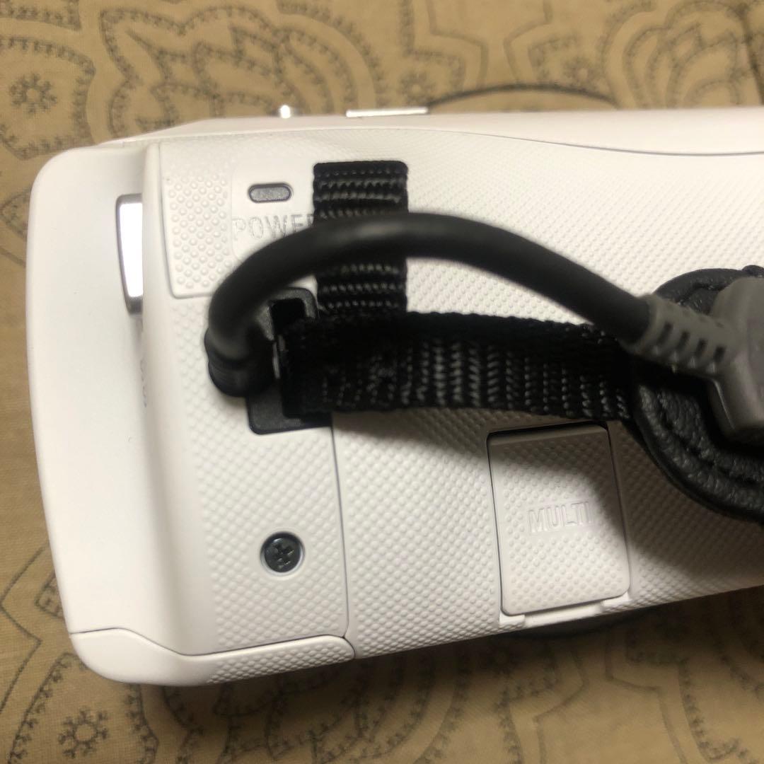 ほぼ新品 SONY HDR-CX470 ホワイト ビデオカメラ 完品