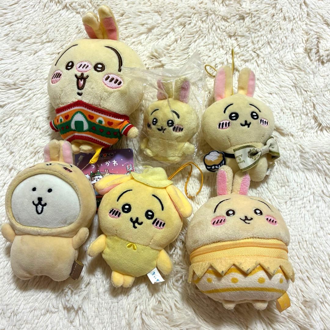 ちいかわうさぎ　推し卒　ぬいぐるみ&マスコット35個　公式多めブライズ　ガチャ