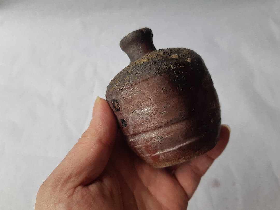 古備前　壺　一輪挿し
