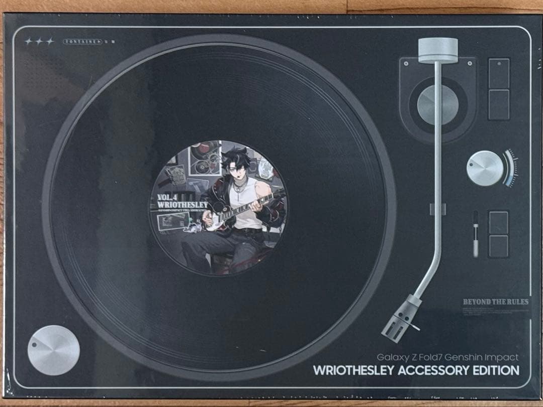 原神　リオセスリ　ギャラクシーストア　韓国限定アクセサリーエディション