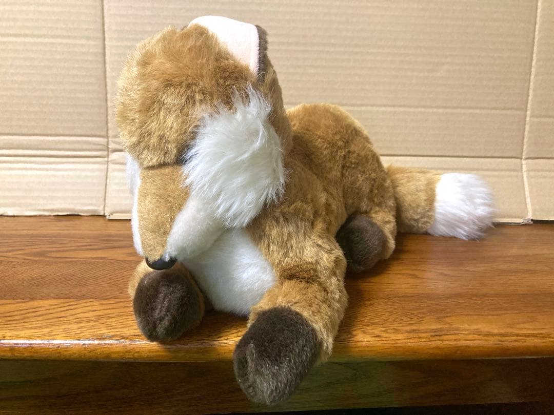 希少 80年代 ビンテージ FOX キツネ 狐 ぬいぐるみ レトロ 当時物