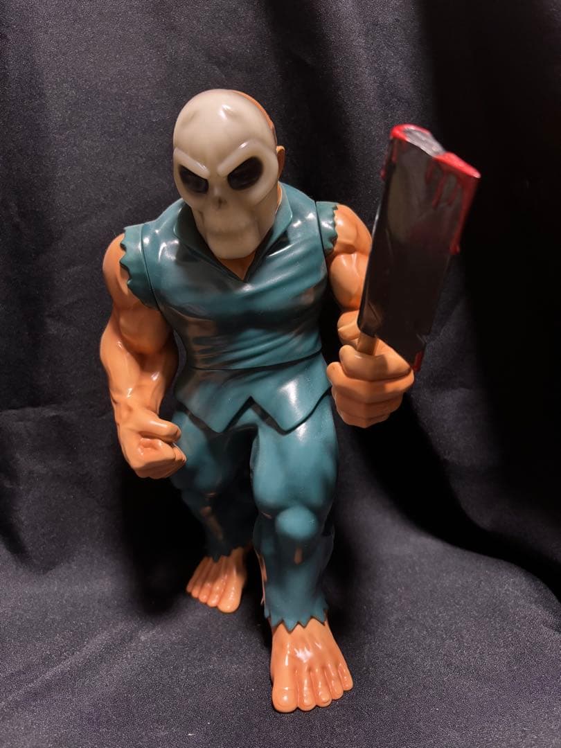 UNBOX INDUSTRIES スプラッターハウス2 蓄光 リック ソフビ