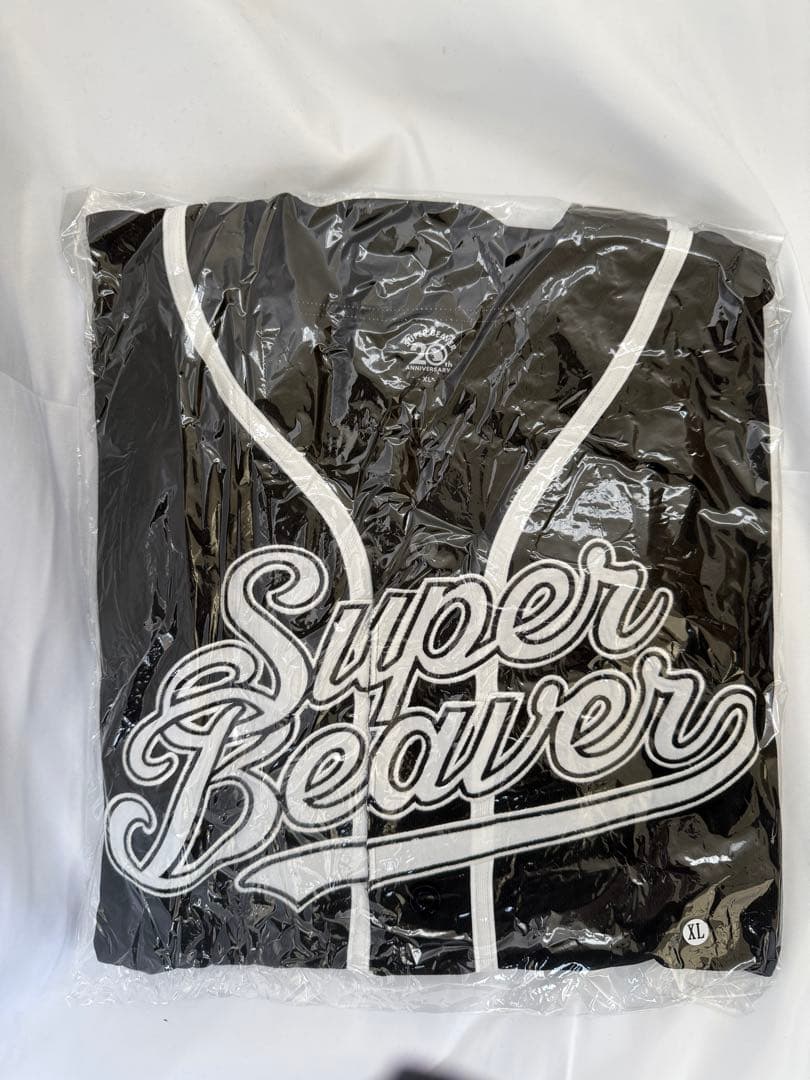 SUPER BEAVER(スーパービーバー) ベースボールシャツ 黒 XL