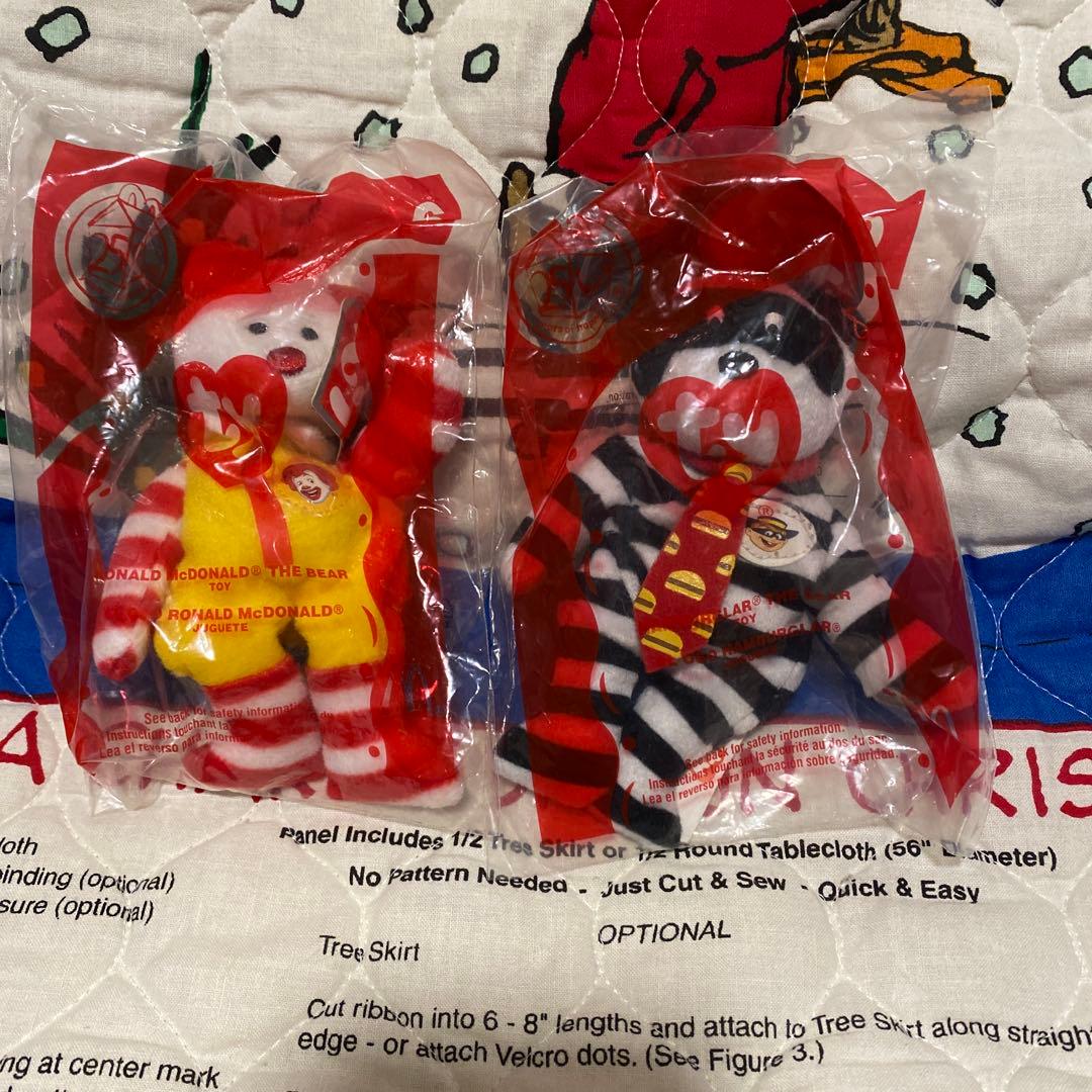 2004年　USAマクドナルド ハッピーミール　ty ぬいぐるみ　コンプリート