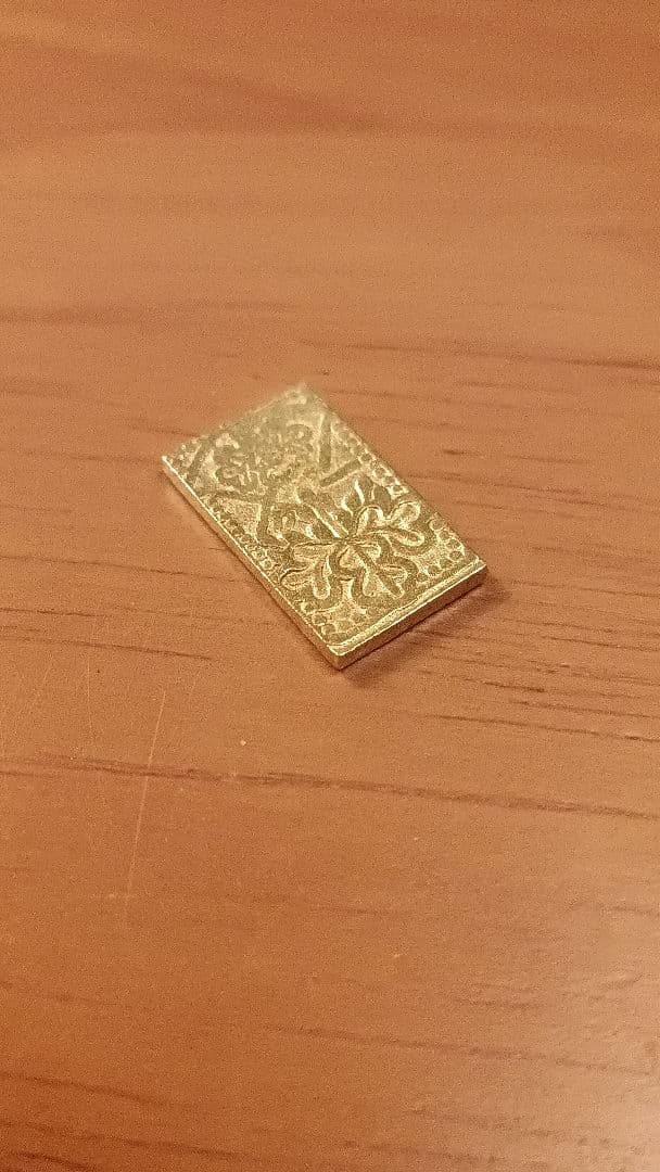 慶長一分判金　4.45g　前期・古鋳タイプ　金貨