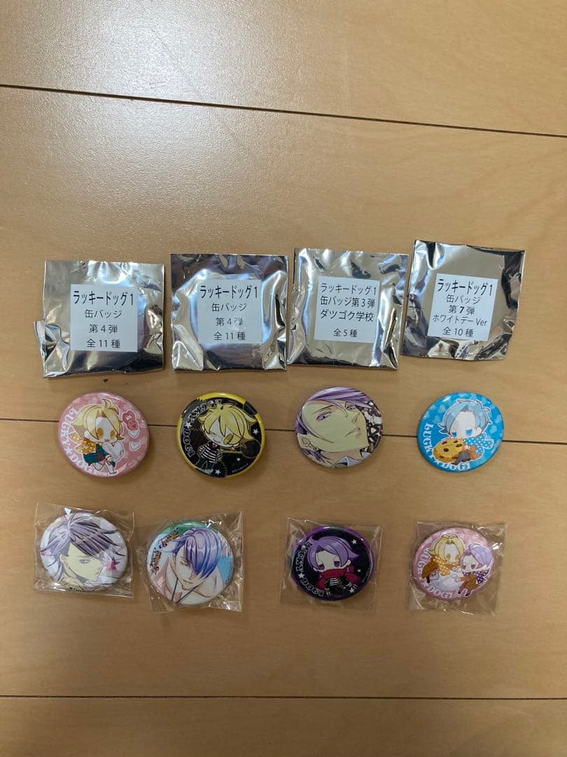 ラッキードッグ1 缶バッジ 39個 まとめ売り