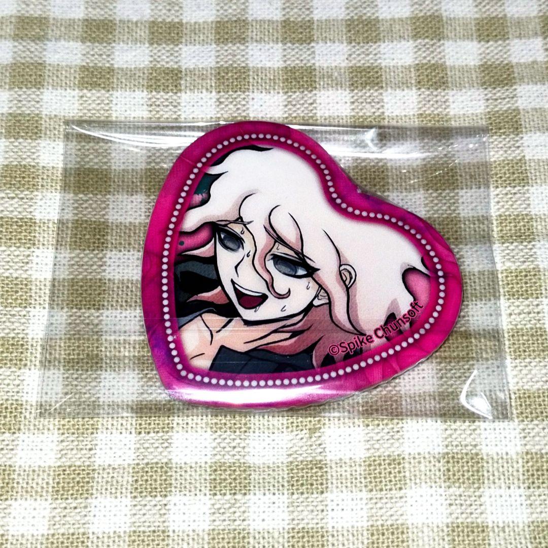 ダンガンロンパ 照れ顔 ハート 缶バッジ namco ナンジャ コラボ 狛枝