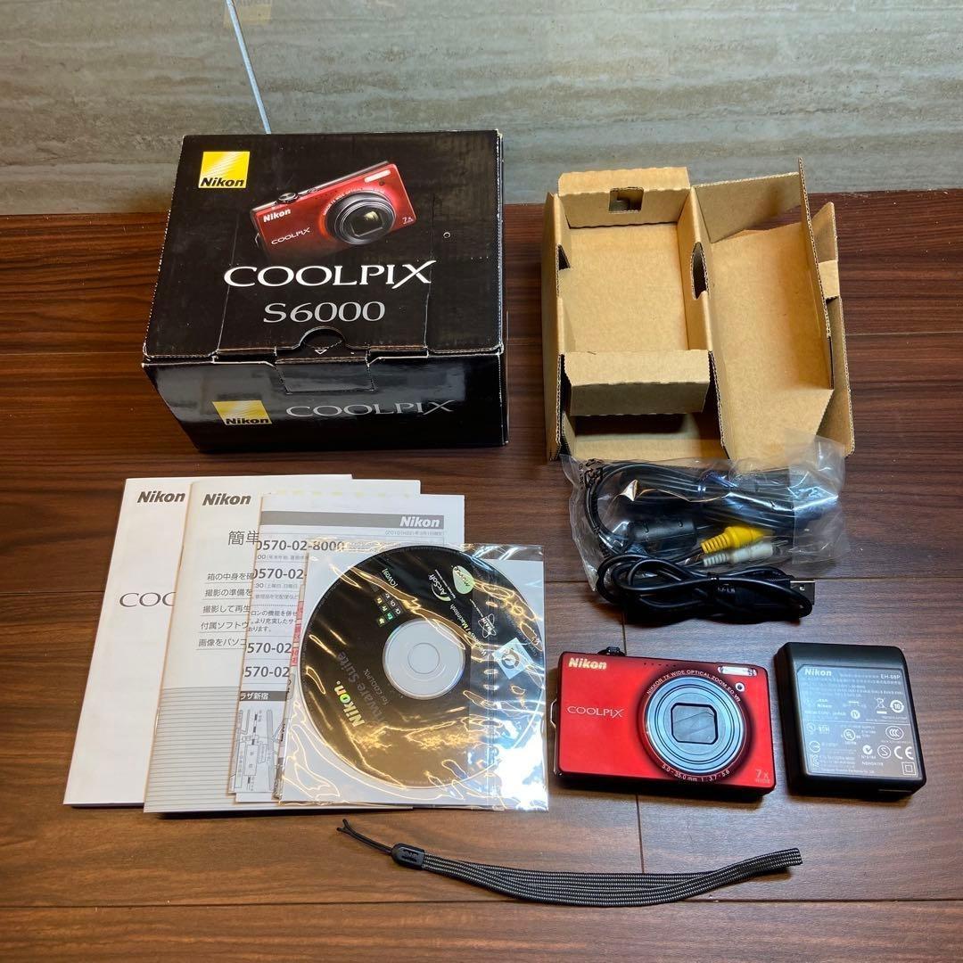 Nikon COOLPIX S6000 デジカメ 4629