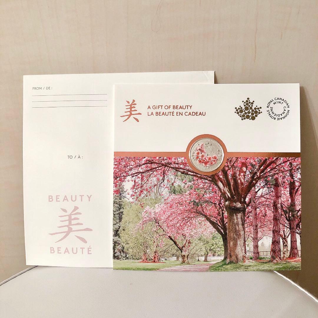  Canadian Mint $8 桜  銀貨
