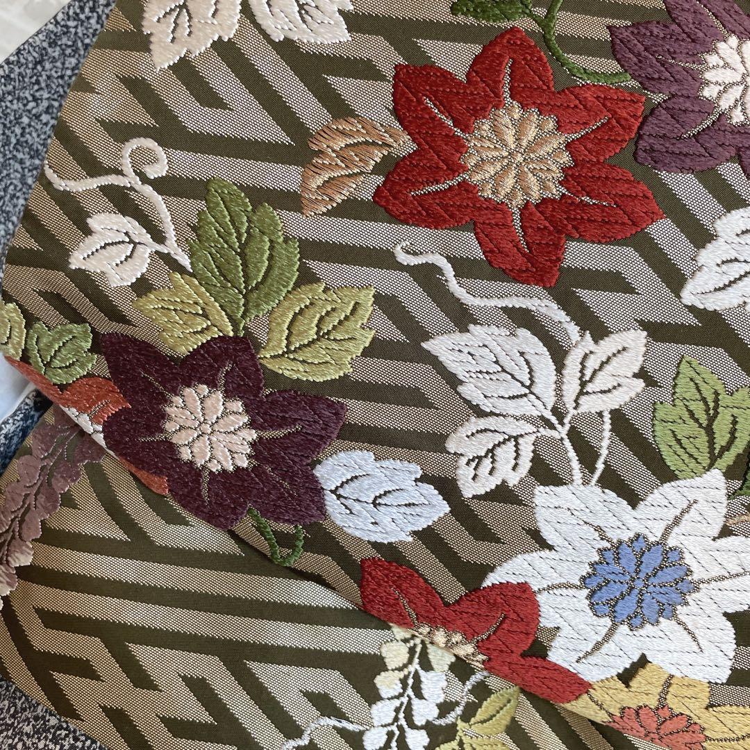 訪問着　フルセット　菊　萩　桔梗　叩き染　金彩加工　入学式　卒業式　七五三　P4