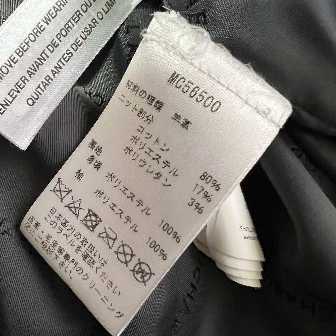 マイケルコース　ラムレザー　シングルライダース　革ジャン　総柄　S 黒