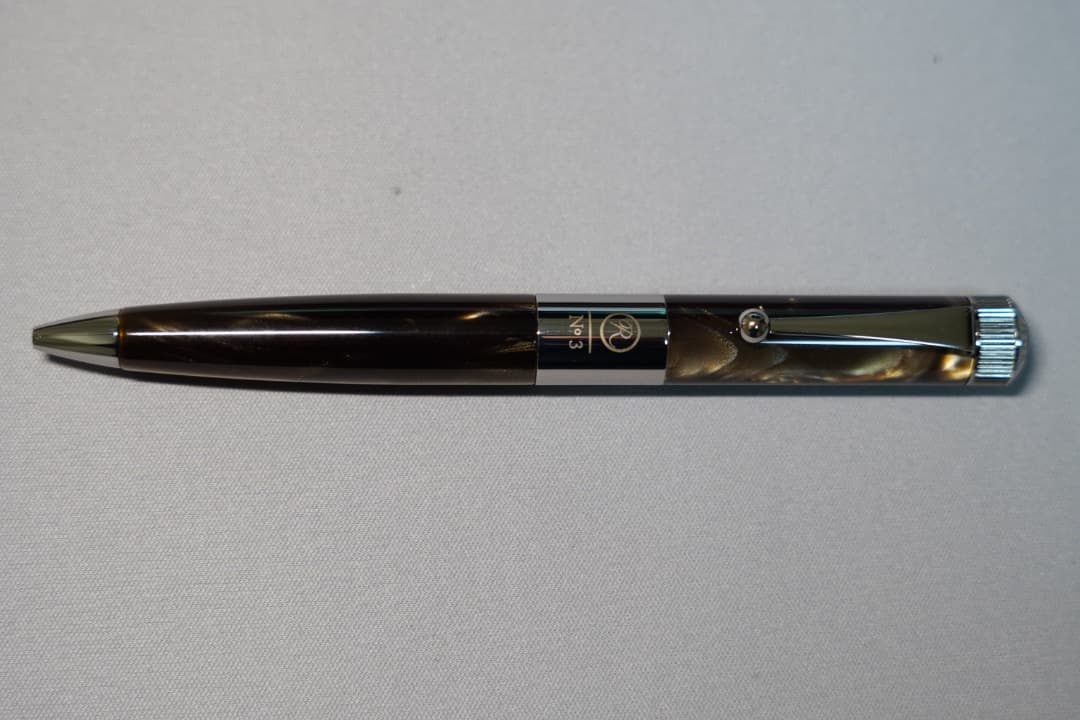 ロメオ 伊東屋 ROMEO Ｎｏ．３ボールペン 太軸 イタリアングレーＲ134