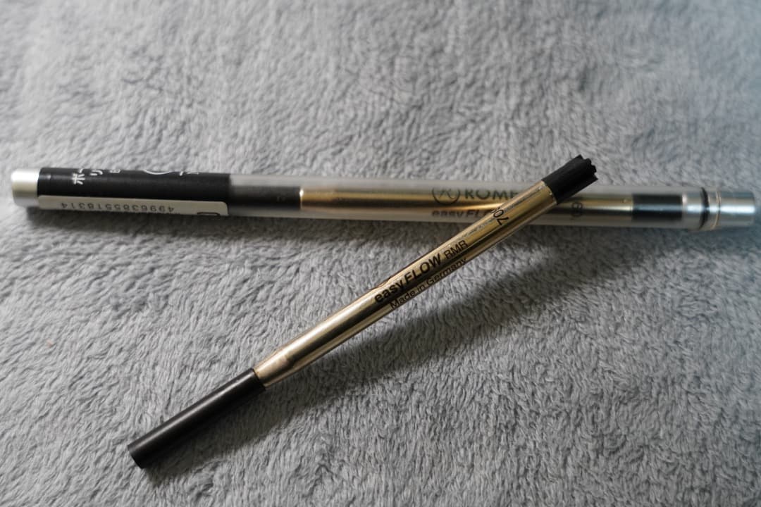 ロメオ 伊東屋 ROMEO Ｎｏ．３ボールペン 太軸 イタリアングレーＲ134