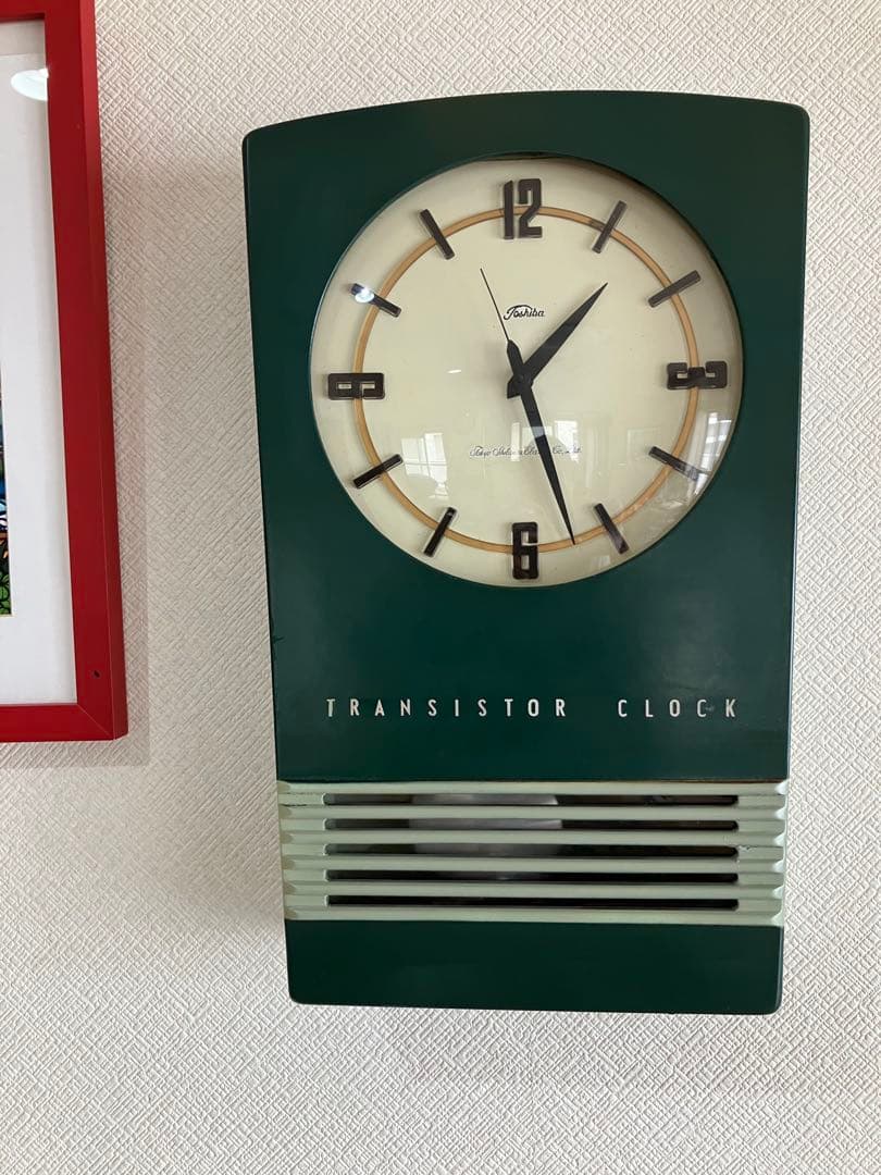 TOSHIBA(東芝)トランジスタ時計　昭和30年代