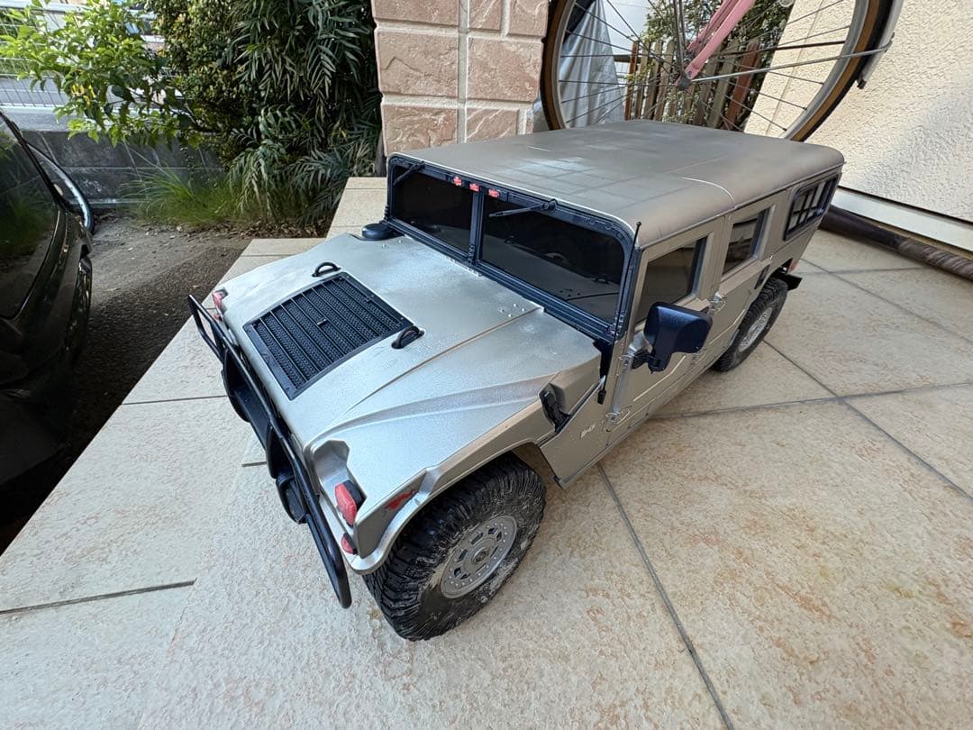 J*n様 特大完成品デアゴスティーニ 1/8 ハマーH1 エンジンラジコン　完全