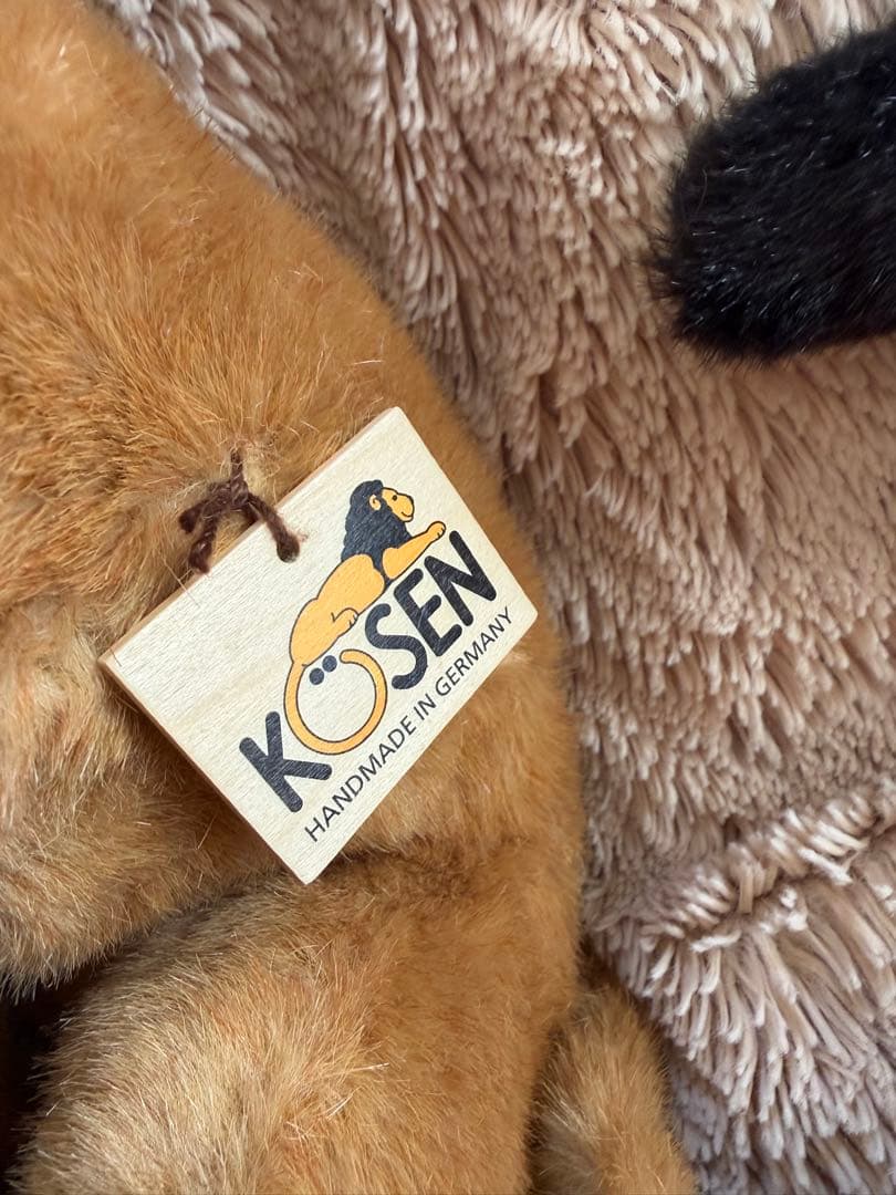 KÖSEN ぬいぐるみ リスザル　ヴィンテージケーセン
