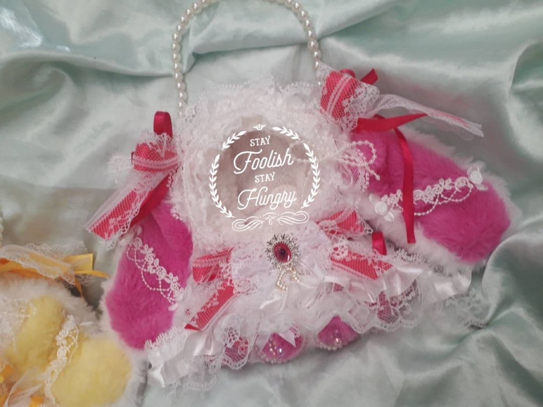 hina様　ぬい服ふわふわうさみみおすわり着ぐるみちびぐるみいつぬいにじぬい