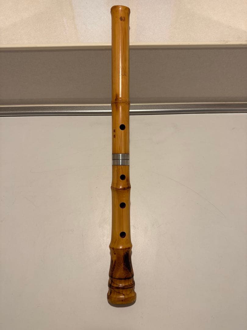 尺八　ワダ楽器　胡蝶　最長56cm 正律管　竹製
