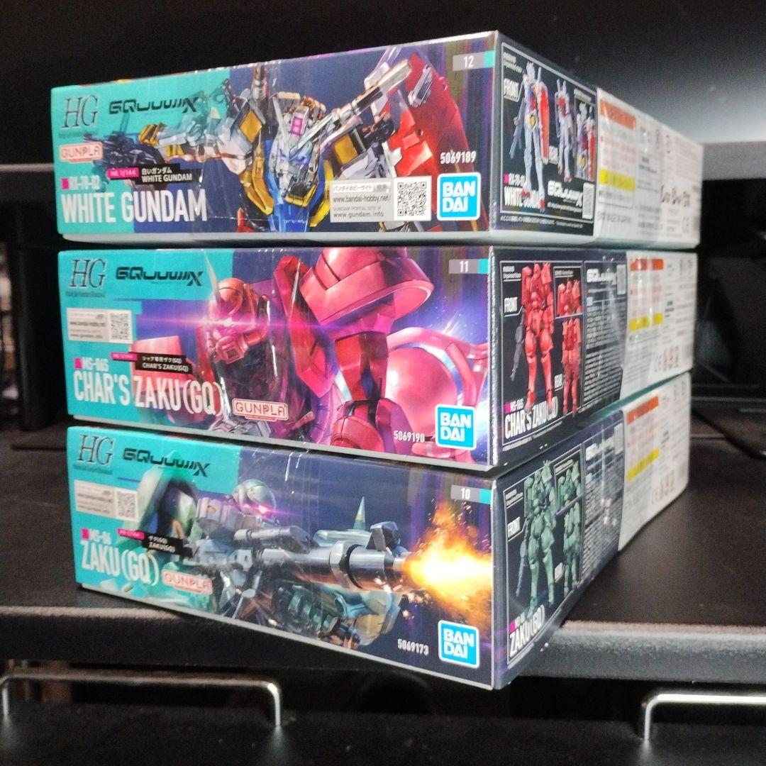 未開封新品 HG ジークアクスより登場機体 合計13個セット