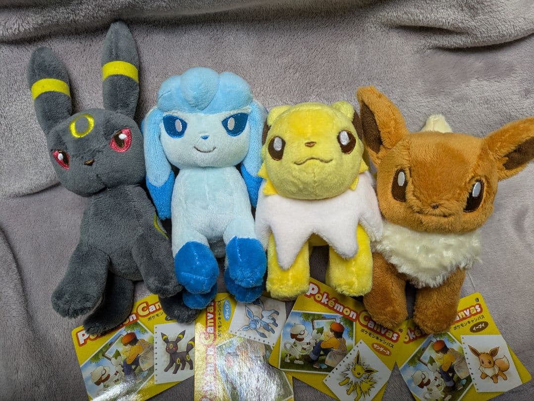 ポケモンセンター限定 ポケモンキャンパス マスコット ブイズ ぬいぐるみ