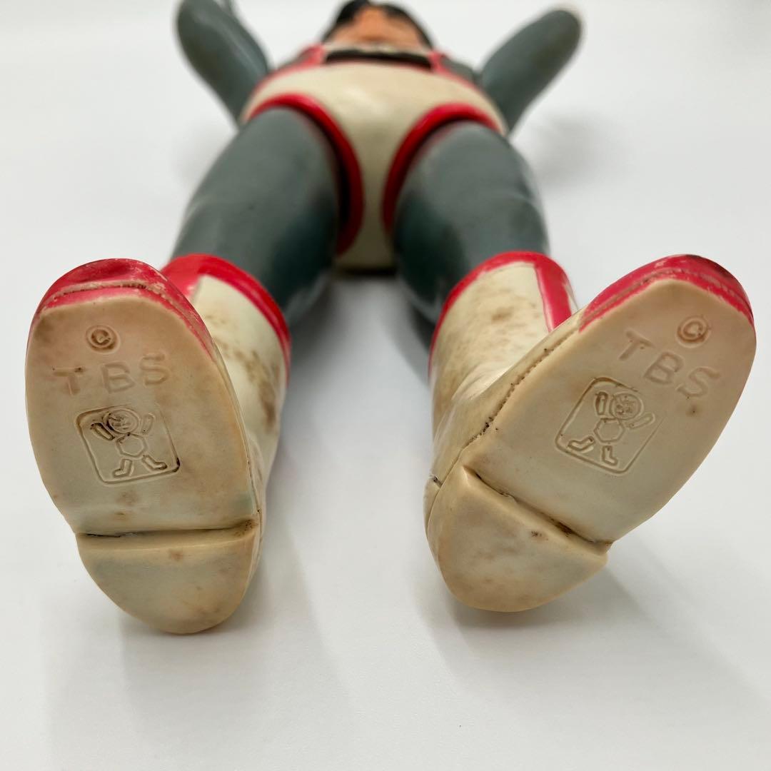 シルバー仮面ジャイアント　面取れ　ソフビ　TBS