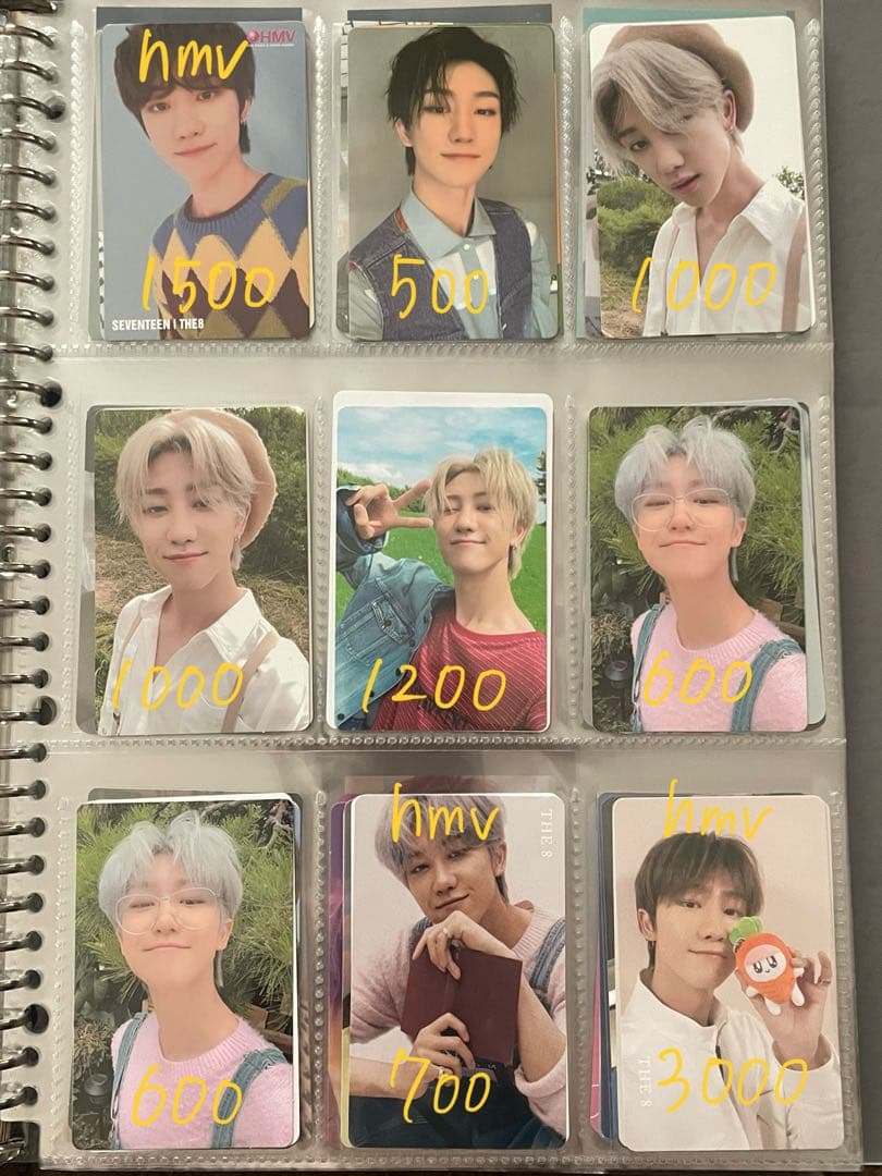 the8 seventeen セブチ ディエイト ミンハオ トレカ ラキドロ