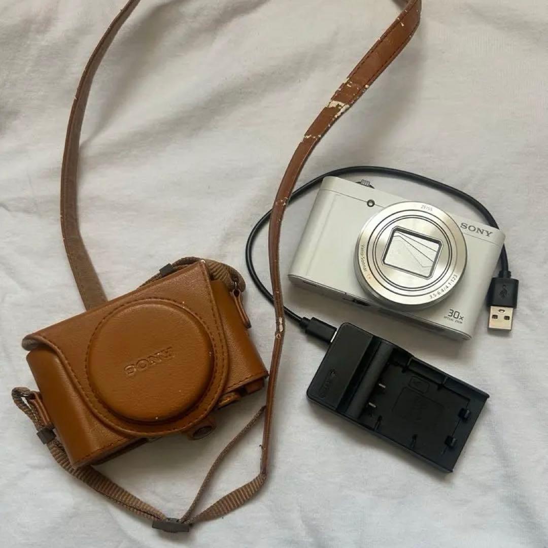 SONY Cyber-shot DSC-WX500 コンパクトデジタルカメラ　白