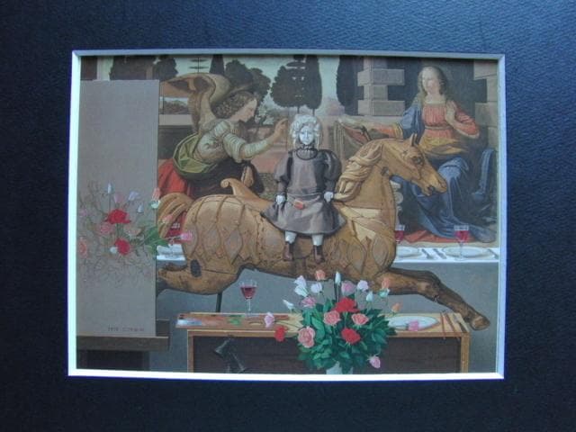 伊牟田經正、1992年春、希少な画集より、新品高級額・額装付、状態良好