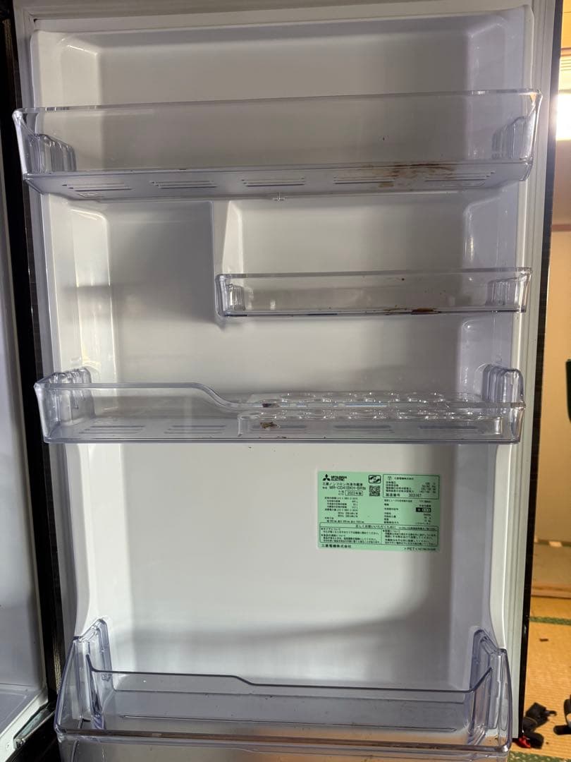 2023年製‼️三菱ノンフロン冷凍冷蔵庫 MR-CD41BKH-BR
