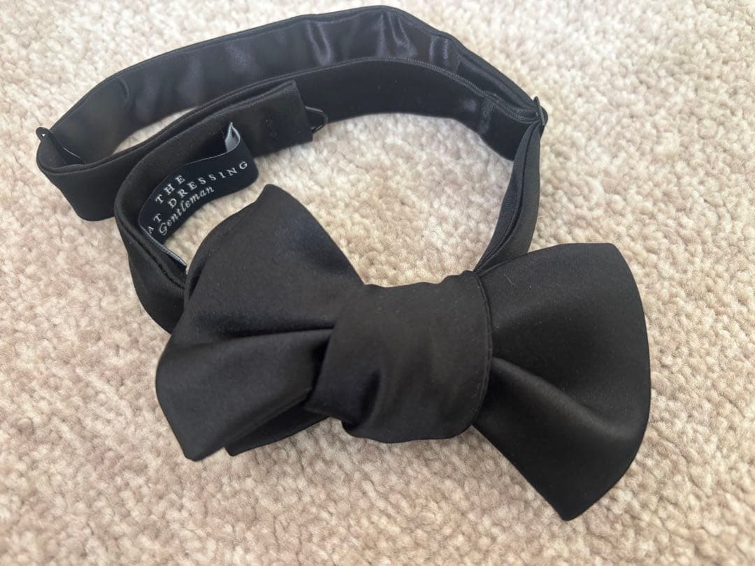 トリートドレッシング 新郎 シャツ カフス チーフ 蝶ネクタイ 4点セット M