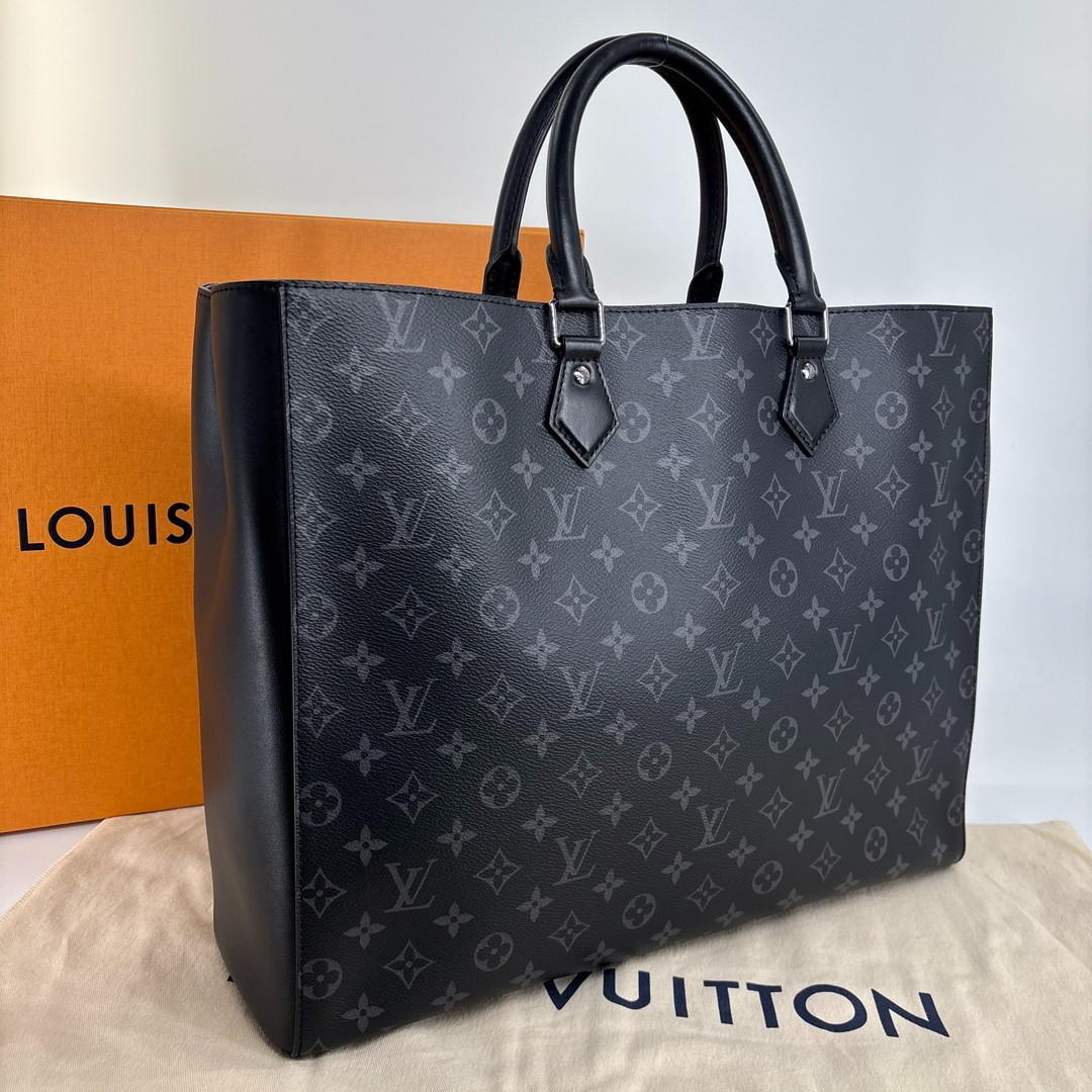 新品未使用 ルイヴィトン モノグラム エクリプス グランサック トートバッグ 黒