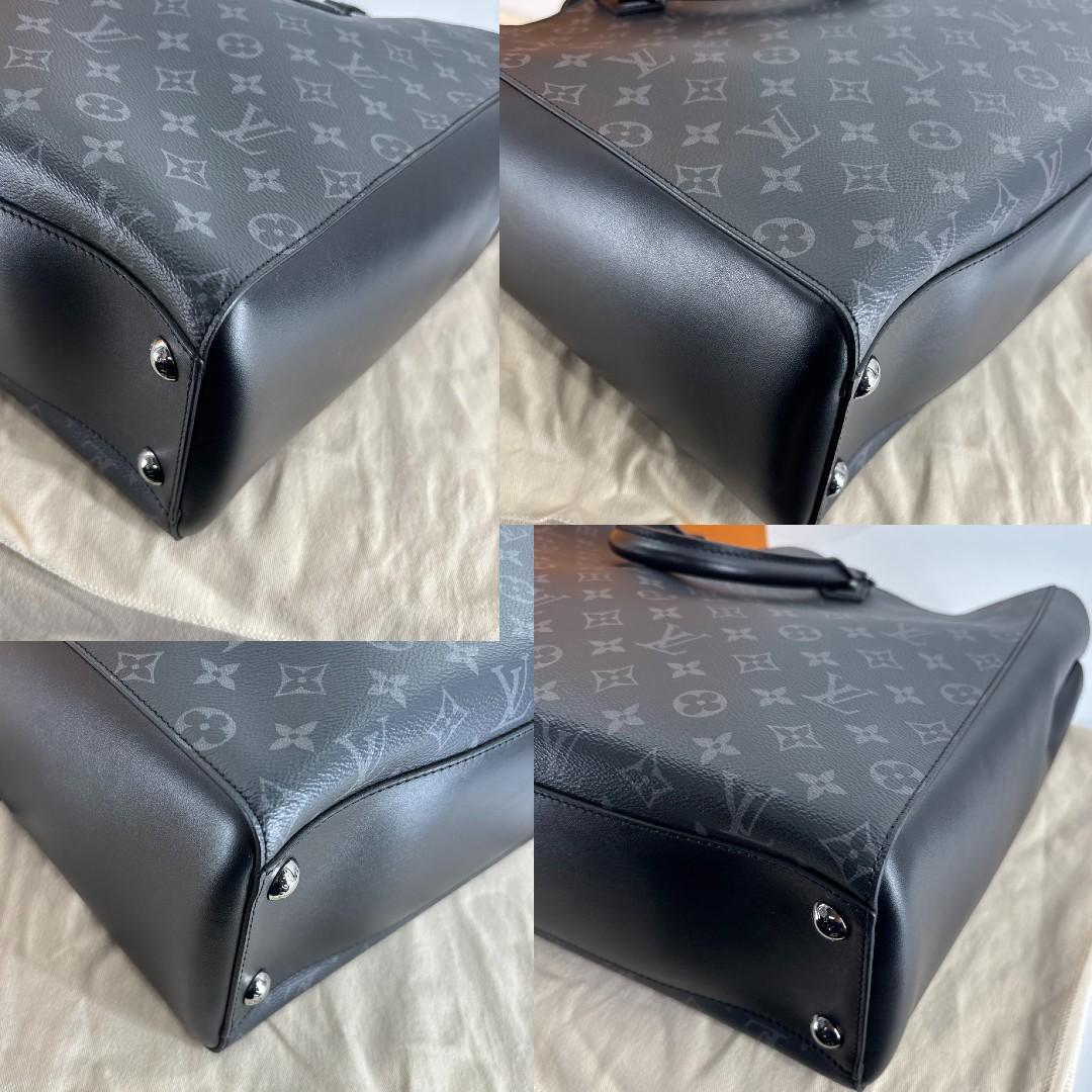 新品未使用 ルイヴィトン モノグラム エクリプス グランサック トートバッグ 黒