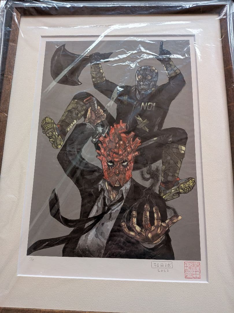 ドロヘドロ複製原画