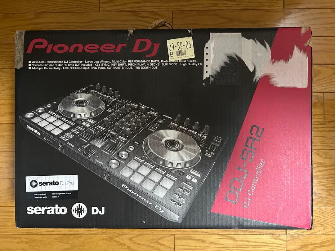 Pioneer DJ DDJ-SR2 コントローラー