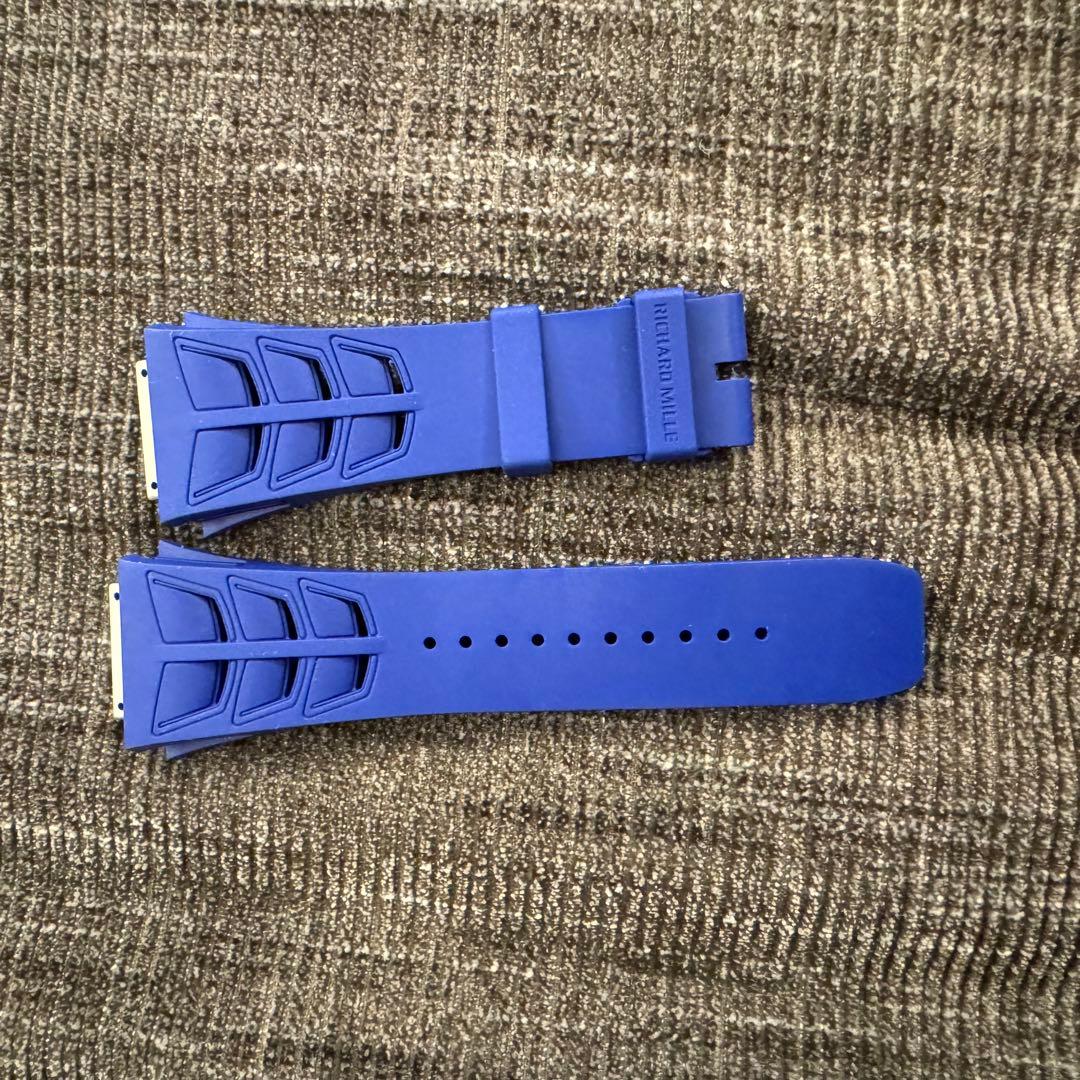 Richard Mille リシャールミル　ラバーベルト　ブルー　30M