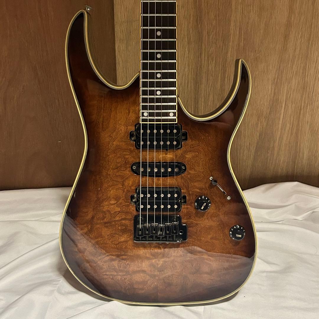 【希少モデル・美品】Ibanez RG198QM エレキギター