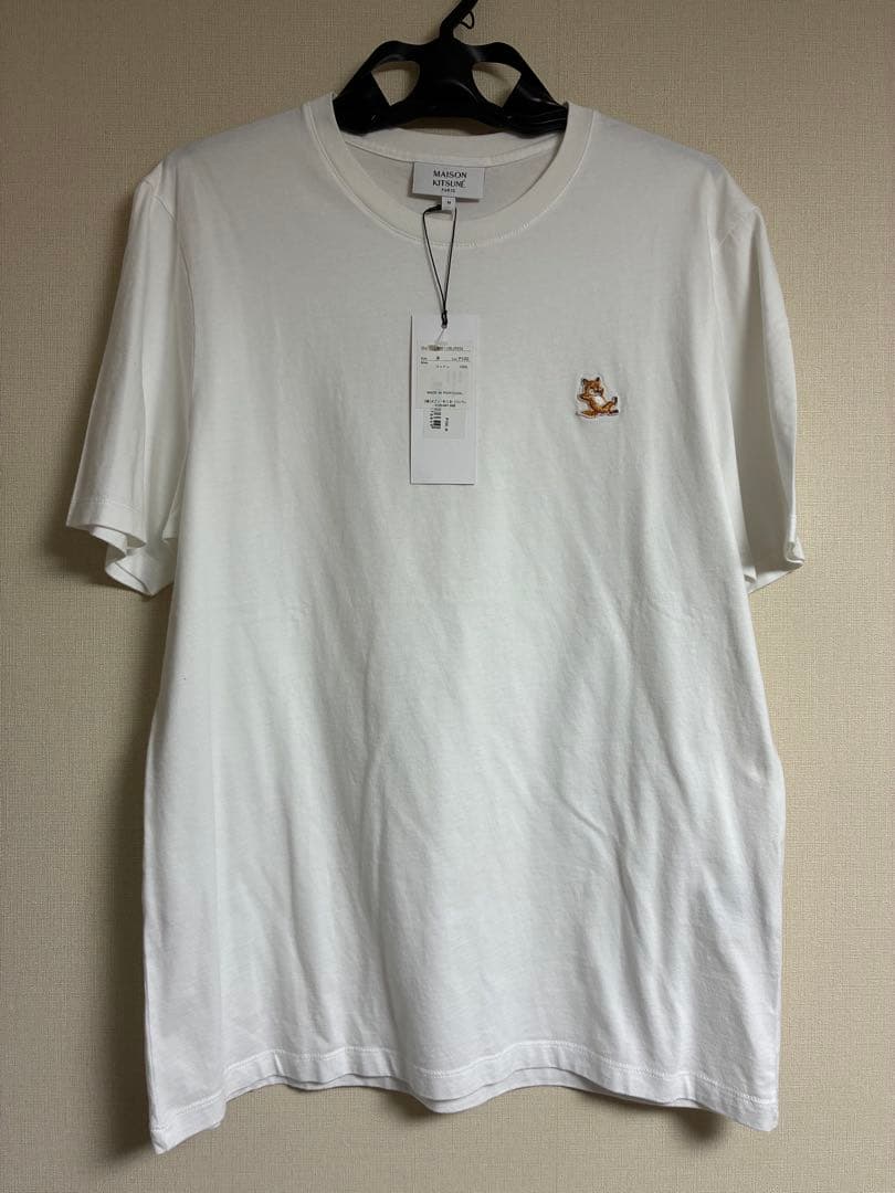 【新品未使用】MAISON KITSUNÉ ホワイト Tシャツ M