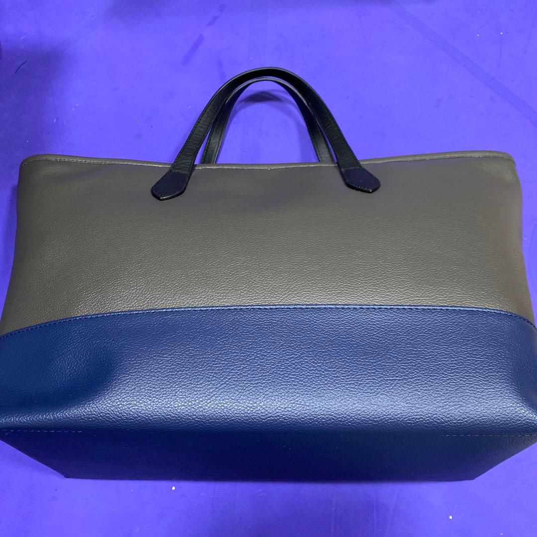 【未使用】FARO ビジネスバッグ グレー/ネイビー