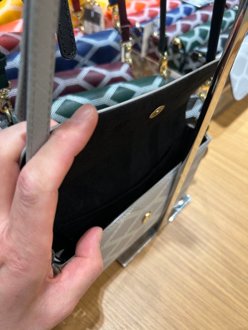 グレーとオレンジLE BON MARCHÉ RIVE GAUCHE 紙袋