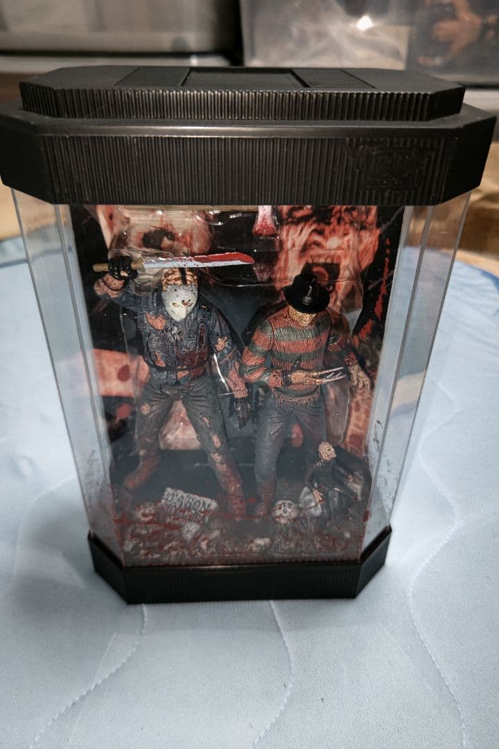 マクファーレントイズ　ムービーマニアックス　ジェイソンVSフレディ　フィギュア