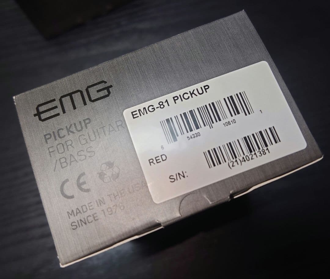 ギター BC RICH KKV KERRY KING EMG 81 AB SLAYER