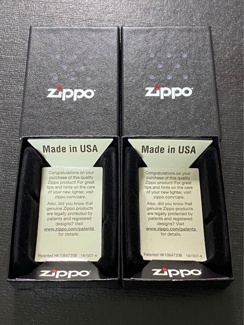 zippo キャメル 両面加工 限定品 2点 イエロー 2020年製