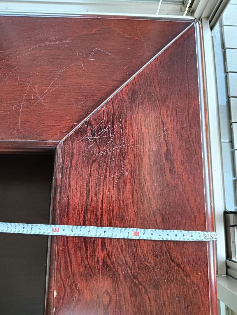 引取はお値引 ソファ用コーナーテーブル　正統派　高級家具モリシゲ　サイドテーブル