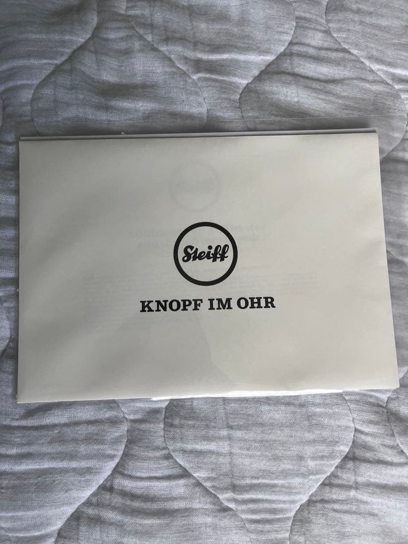 シュタイフ　ダッフィー 東京ディズニーシー20周年　2500体限定　テディベア