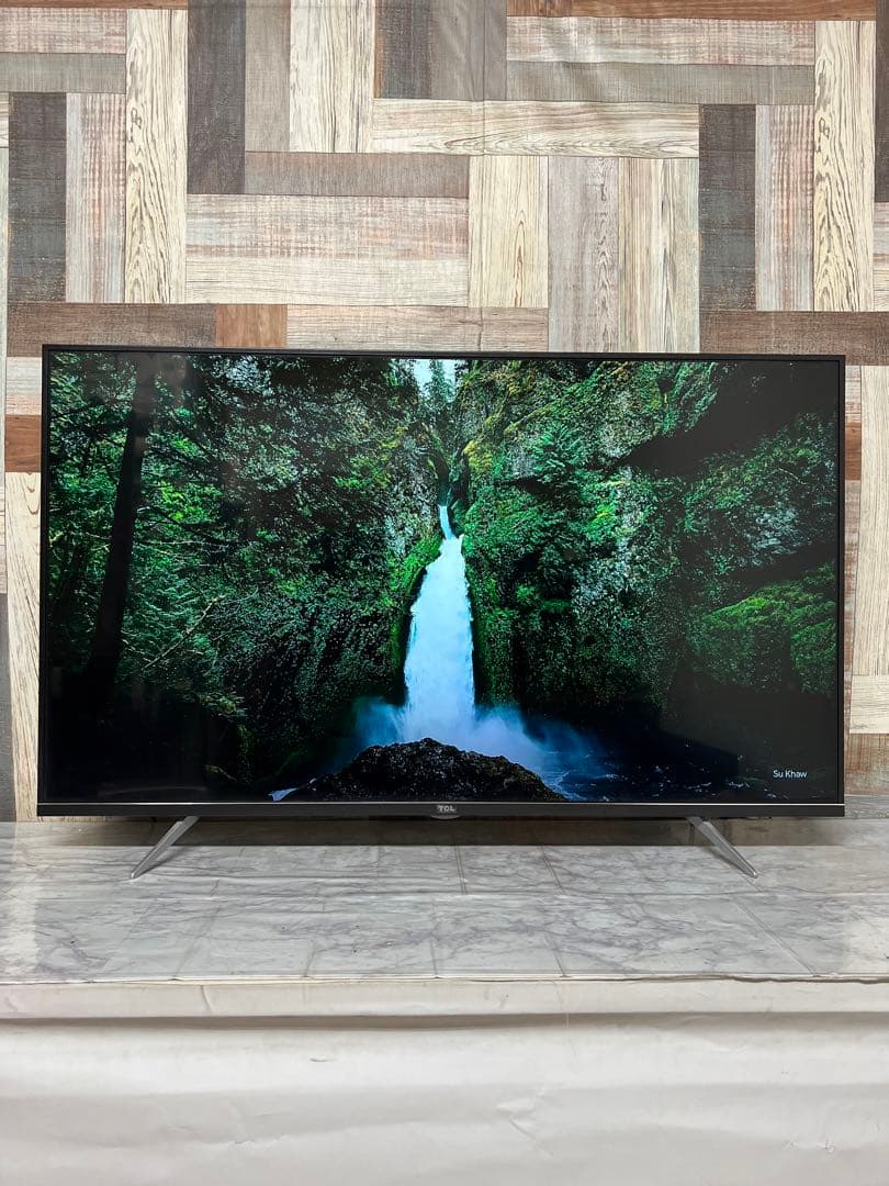 即日受渡❣️全国送料込TCL 43型4K液晶テレビWチューナー新品リモコン付
