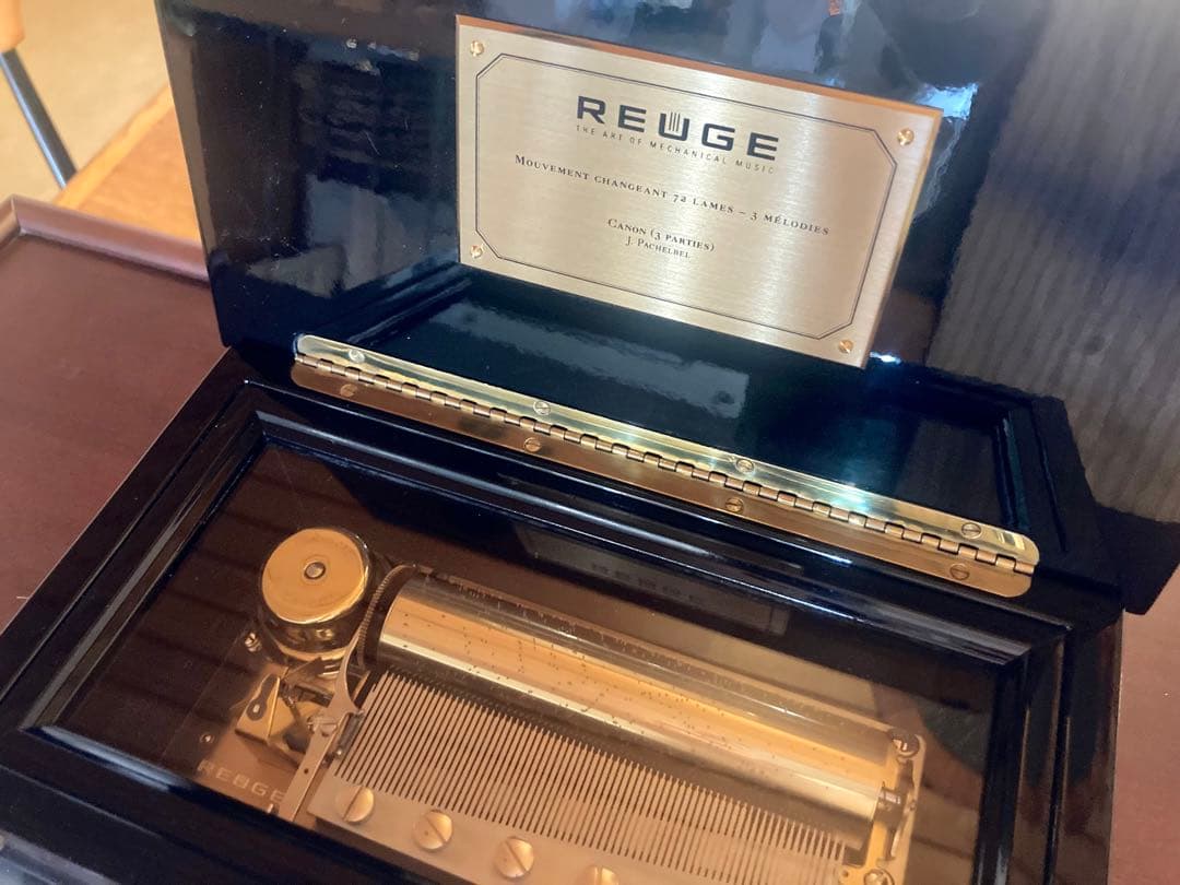 REUGE リュージュ 72弁ローズ＋共鳴箱　オルゴール療法