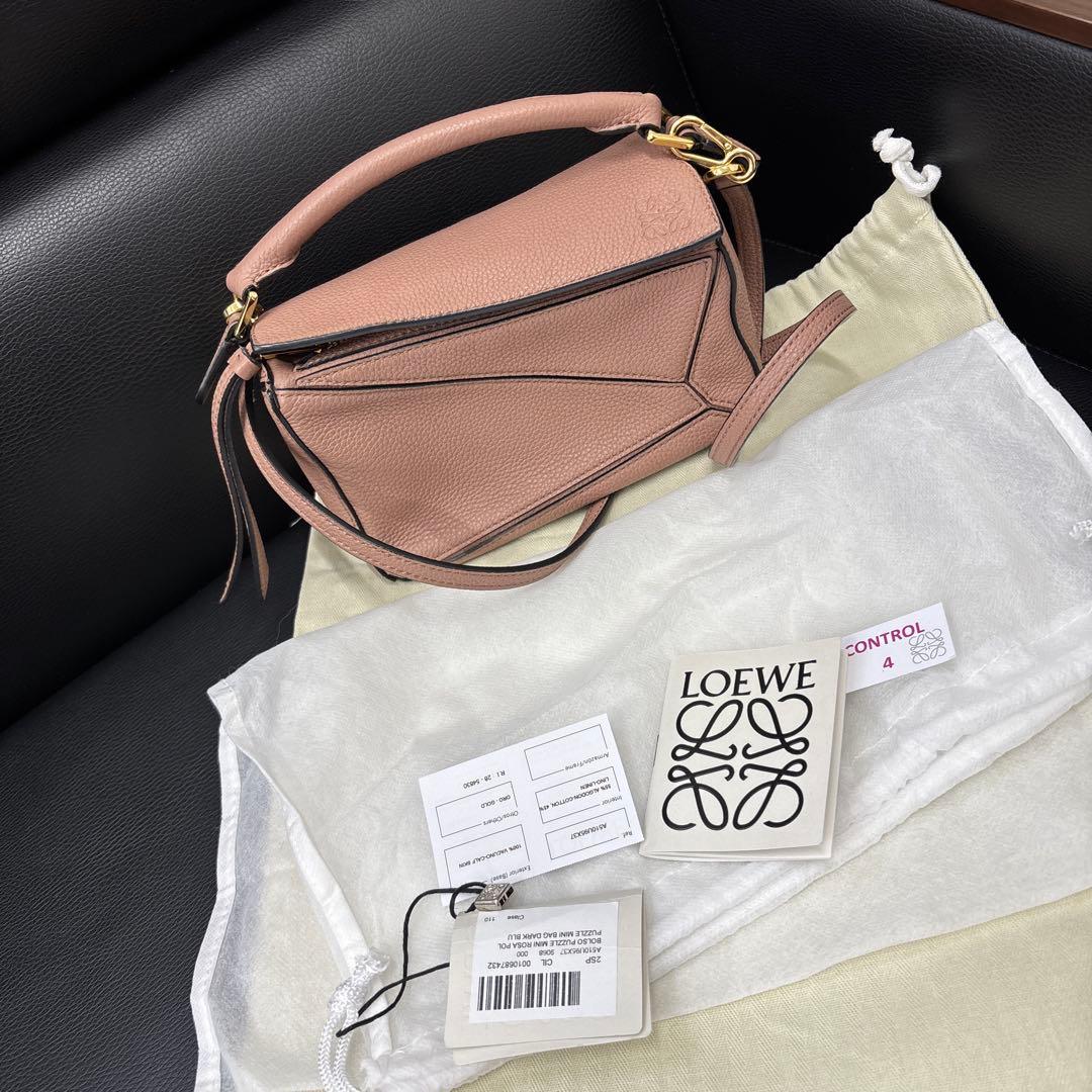 ロエベ　パズルミニショルダーバッグ